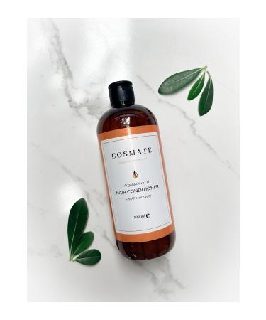 Cosmate Intensive Keratin Containing Argan & Olive Oil Herbal Hair Care Cream 500 ml - Buy Online on GoSupps.com