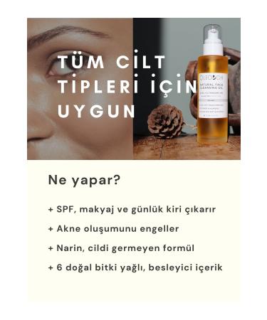 Oleobox Skin Nourishing Eye-Stinging Purifying Natural Facial Cleansing Oil Rosehip Jojoba & Chamomile - 100 Ml - Buy Online on GoSupps.com