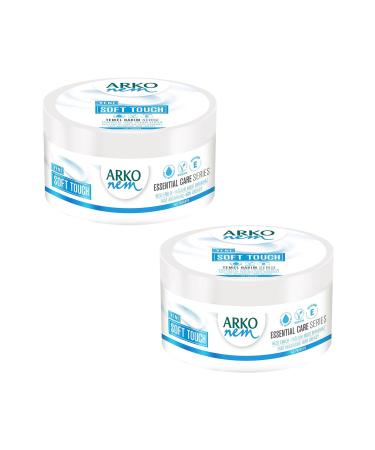 Arko Nem Soft Touch Moisturizing Hand Face and Body Cream 250 Ml 2 Pieces