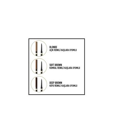 Max Factor Brow Shaper Eyebrow Pencil 30 Deep Brown - Buy Online on GoSupps.com