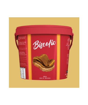 Biscofix Spreadable Caramelized Biscuit Paste Cream 3kg - Buy Online on GoSupps.com