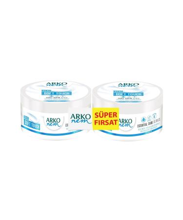 Arko Nem Soft Touch Moisturizing Hand Face and Body Cream 250 Ml 2 Pieces - Buy Online on GoSupps.com