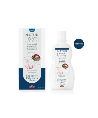 Otac Naturway Garlic Anti-Dandruff and Hair Loss Shampoo 500 Ml - 1 Piece - Buy Online on GoSupps.com