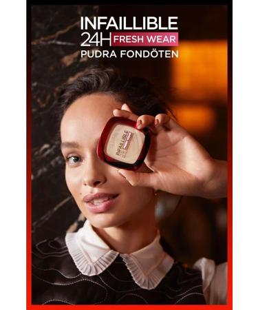 L'Oreal Paris Infaillible 24h Fresh Wear Super Powder Foundation 40 Cashmere - Buy Online on GoSupps.com
