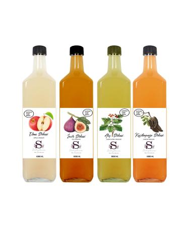 S heylaana Natural Apple Fig Hawthorn and Carob Vinegar 1000 Ml