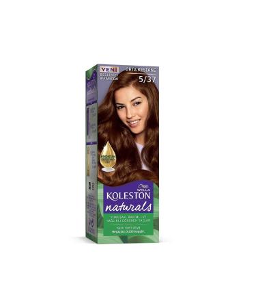 Wella Naturals Medium Chestnut 5/37