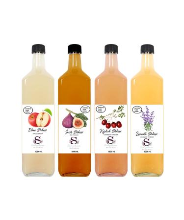 S heylaana Natural Apple Fig Cranberry and Lavender Vinegar 1000 Ml