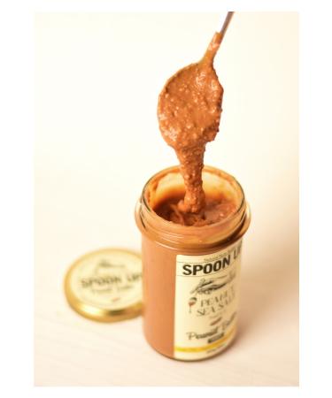 SPOONUP Sea Salt Chunk Peanut Butter Big Size 485g (GLUTEN-FREE ADDITIVE-FREE SUGAR-FREE)