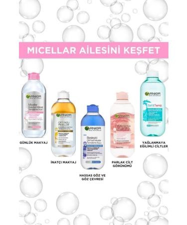 Garnier Brand: Micellar Rose Water Perfect Makeup Cleansing & Shine 400 Ml 3600542326858 Category: - Buy Online on GoSupps.com