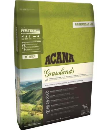 Acana Grasslands Lamb Duck & Fish Grain Free Adult Dog Food 11.4 Kg