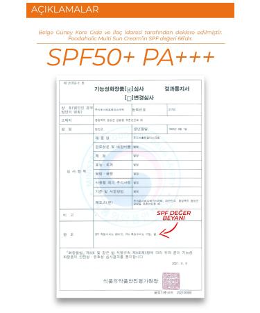 FOODAHOLIC Multi Sun 70ml Adenosine Containing Non-Sticky Anti-Stain Spf50 Pa+++ Uva/uvb Sunscreen - Buy Online on GoSupps.com