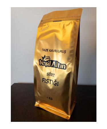 GREEN GOLD PISTACHIOS Green Gold Siirt Pistachios Main Roasted - 1 Kg - Buy Online on GoSupps.com