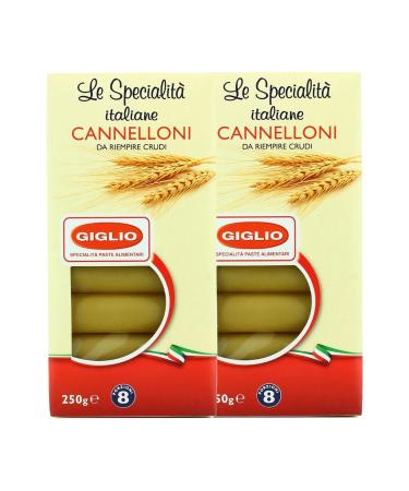 Giglio Cannelloni Lasagna Pasta 250 gr X 2 Pieces