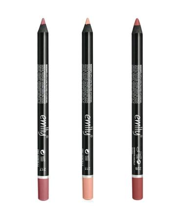 Emily Rose Emily Lip Pencil 3 'Pack No:-203-208-211-gr Berra006