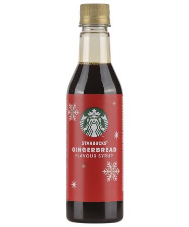 Starbucks Gingerbread Flavor Syrup 375 ml - 2023 New Year Special Megashopp