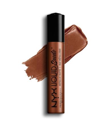 NYX Professional Makeup Liquid Matte Lipstick - Liquid Suede Metallic Matte New Era 800897103125