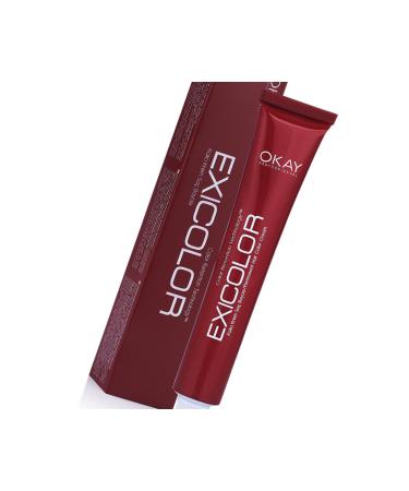 OKAYPROFESSIONNEL Exicolor Hair Dye Tube 60 Ml 9.7 Mocha - Buy Online on GoSupps.com