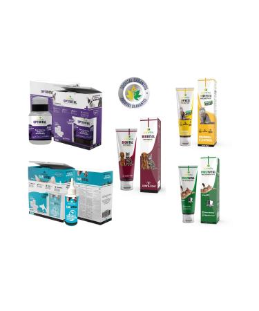 Zoovital Optivital 150 Ml+earvital 150 Ml+malte Paste 100 Gr+multivital 100 Gr+biovital 100gr (Set-5)