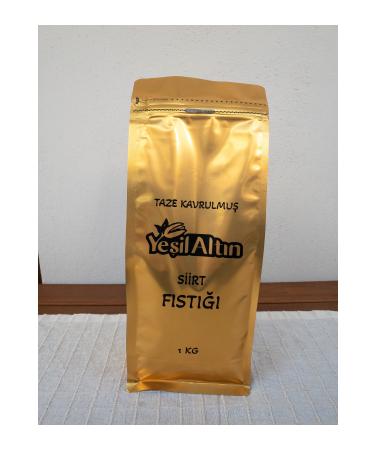 GREEN GOLD PISTACHIOS Green Gold Siirt Pistachios Main Roasted - 1 Kg - Buy Online on GoSupps.com