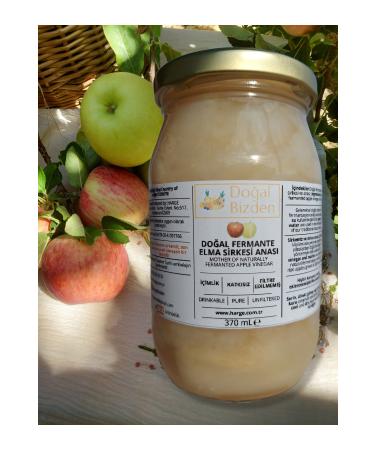 Natural Fermented Apple Cider Vinegar Mother 370ml Glass