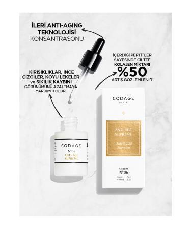 Codage Serum N 06 - Anti-aging Supreme - 30ml - Buy Online on GoSupps.com