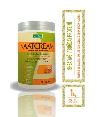 nuNAAT Curl Defining Salt-Free Shea Oil Hair Mask 1 KG