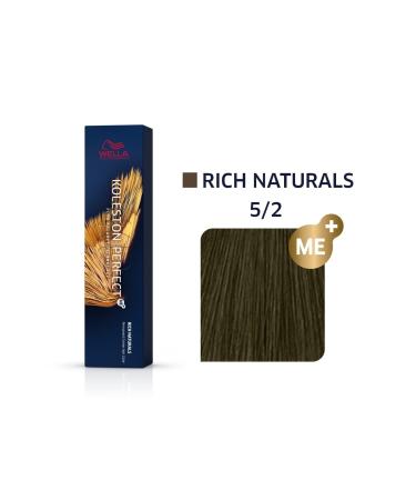 Wella Koleston Perfect Me+ 5/2 Rich Naturals Super Permanent Hair Dye 60 ml