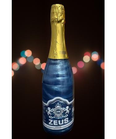 OS ZEUS Non-Alcoholic Sparkling Carbonated Drink Blueberry Flavored (bride To Be)