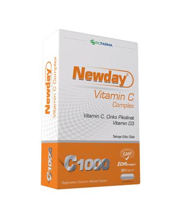 newday Vitamin C Complex Capsule 5x - Buy Online on GoSupps.com