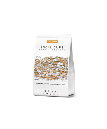 Local Cups Colombian Coffee Beans 250 Gr