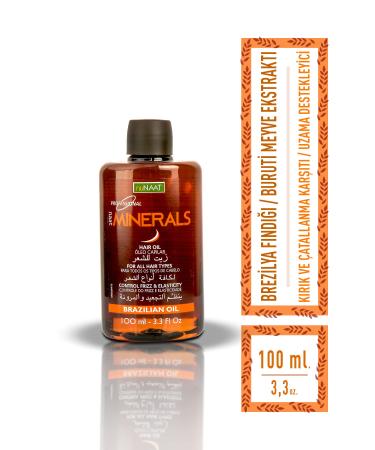 nuNAAT Brazil Nut Hair Care Oil for Extremely Damaged Hair