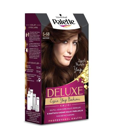 Palette Deluxe Hair Dye 5 68 Chestnut - Buy Online on GoSupps.com