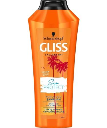 Gliss Sun Protect Sun Protection Shampoo 360 Ml 2-Pack
