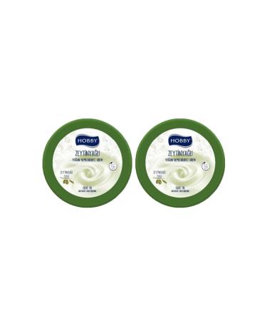 Hobby Hand Body Care Cream Olive Oil 250 Ml X 2 Pieces