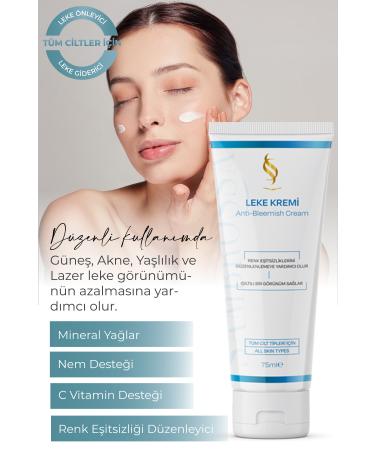 Sambrossa Blemish Cream Vitamin C Supported Skin & Body Cream 75ml Color Inequality Corrector Moisturizer