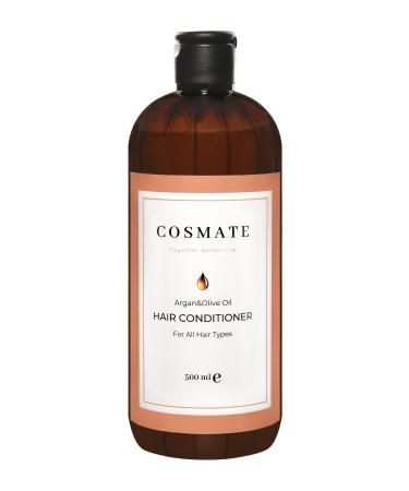 Cosmate Intensive Keratin Containing Argan & Olive Oil Herbal Hair Care Cream 500 ml