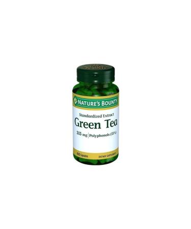 Natures Bounty Green Tea 315mg Green Tea Extract Supplementary Food 60 Capsules