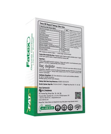 Ligone Fatex 60 Capsules - Buy Online on GoSupps.com