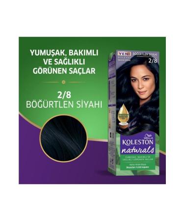 Wella Koleston Naturals Hair Dye 2/8 Black Berry 2 Pieces - Buy Online on GoSupps.com