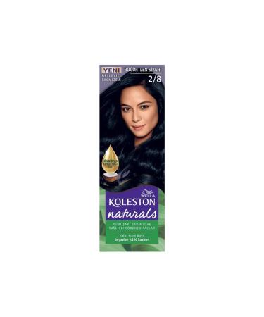 Wella Koleston Naturals Hair Dye 2/8 Black Berry 2 Pieces - Buy Online on GoSupps.com