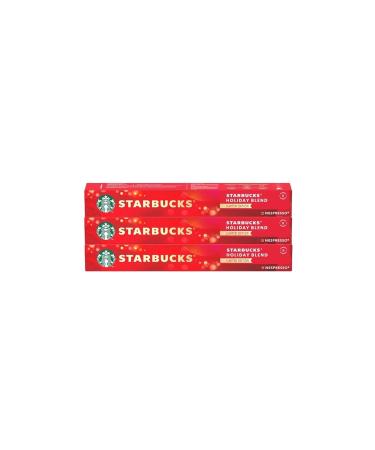 Starbucks Holiday Blend Medium Roast (Coffee capsules) x 3
