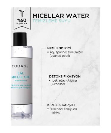 Codage Micellar Water - 200 ml - Buy Online on GoSupps.com