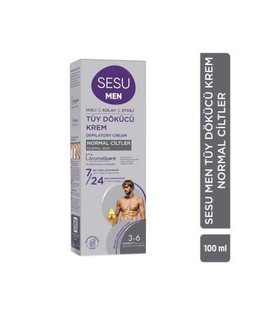 Sesu Hair Removal Cream for Men Normal Skin 100 ml