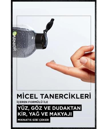 Garnier Micellar Charcoal Flawless Make-Up Remover Gel 400 Ml Onrness Cosmetic - Buy Online on GoSupps.com