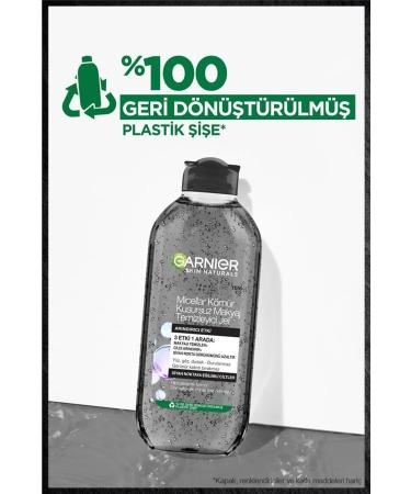 Garnier Micellar Charcoal Flawless Make-Up Remover Gel 400 Ml Onrness Cosmetic - Buy Online on GoSupps.com