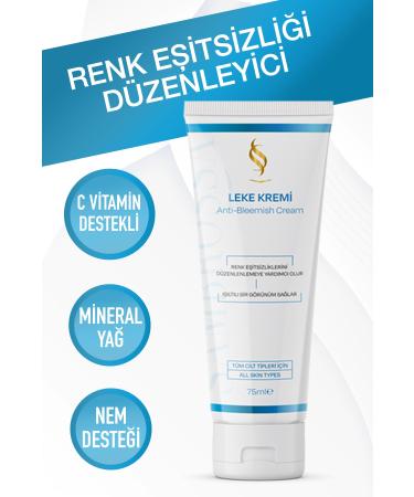 Sambrossa Blemish Cream Vitamin C Supported Skin & Body Cream 75ml Color Inequality Corrector Moisturizer - Buy Online on GoSupps.com