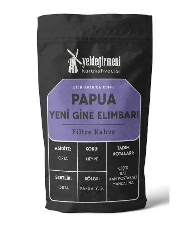 Yelde irmeni Kurukahvecisi Papua New Guinea Elimbar Filter Coffee 250 gr