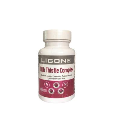 Ligone Milk Thistle Complex 60 Capsules - Buy Online on GoSupps.com