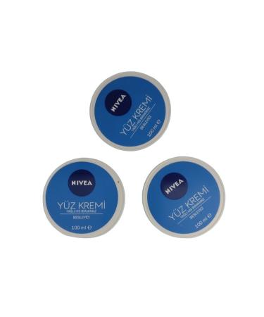 NIVEA Face Cream Set Contains 3 Nourishing Face Creams (3*100:300 Ml)