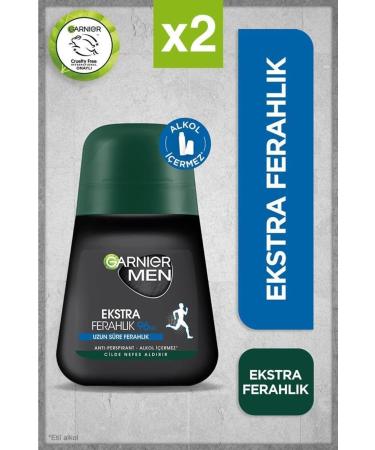 Garnier Men Extra Fresh Roll-on 50 Ml X2